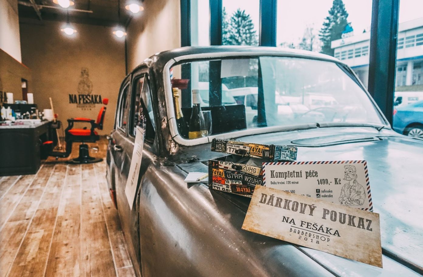 Na Fešáka Barbershop Zlín