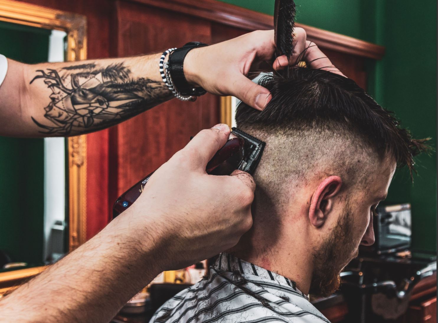 Old Deer Barbershop Opava